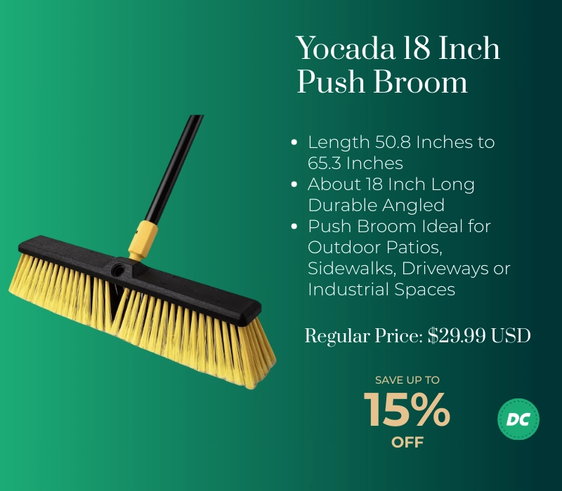 ocada 18 Inch Push Broom