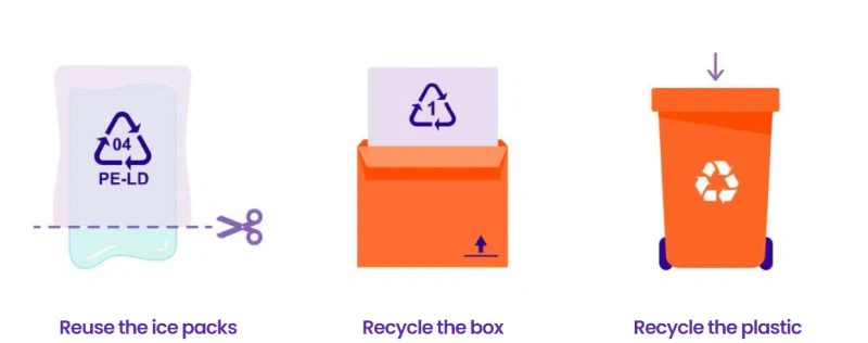 Dinnerly meal delivery service ecofriendly